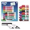 EXPO Broad Chisel Tip Low Odor Dry Erase Vibrant Color Markers - Assorted Colors (12/Set)